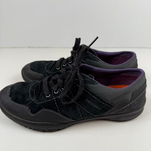 Merrell Black Womens Sneakers Size 8 - Picture 6 of 10